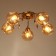 Steel Stewsvelight Wittoria 5x40W E27 Gold 53x53x21cm