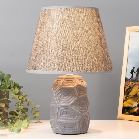 Briana table lamp E14 40W gray 22.5x22.5x35 cm Risalux-1