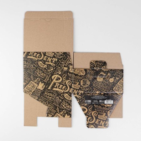 Box - Penal, Gift packaging, Present, 15 x 15 x 7 cm-7