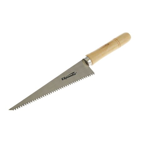 Hacksaw on drywall, 180 mm, wooden handle