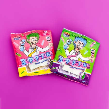 Sephir with the filling of "marshmallows", 12 g