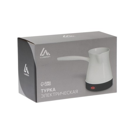 Electric Turkish Luazon LTE-601, 600 W, 250 ml, protection from switching without water, brown-8