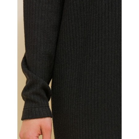 Female dress, size 46, black color-6