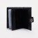 Male purse on Magnet, 3 in 1, department for auto documents and passports, black color