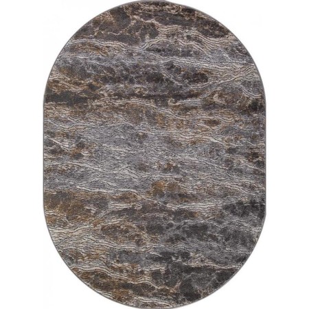 Oval carpet Merinos Serenity, size 200x400 cm, color Beige-Gray