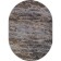Oval carpet Merinos Serenity, size 200x400 cm, color Beige-Gray