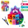 Sorter "Smeshariki: Funny Beads", 8 colors, with tweezers, according to Montessori Methods