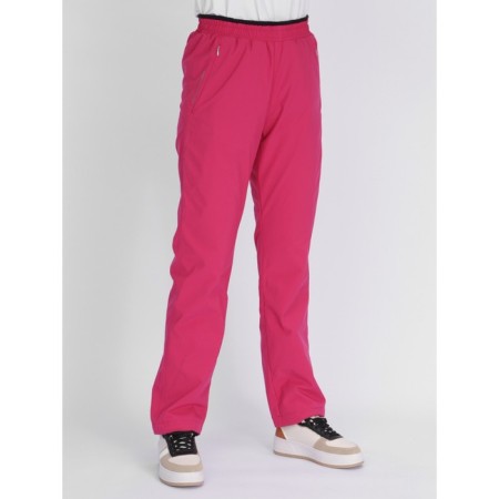 Women's sports insulated trousers, size 42, pink color-2