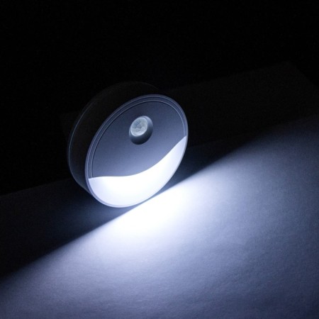 Lamp-light, 50 lm, 3 aaa, magnet, adhesive base, motion sensor, 8 x 2.5 cm-5