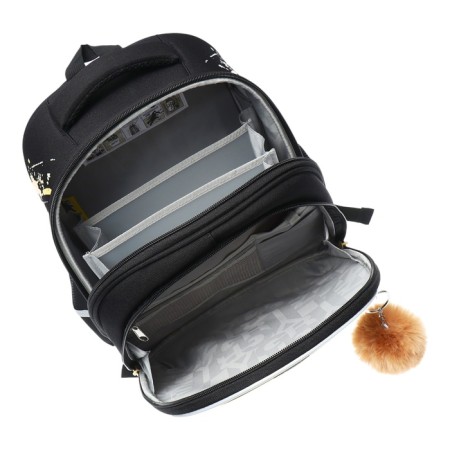 Frame saturation, 36 x 28 x 20 cm, Grizzly, + keychain, black-7