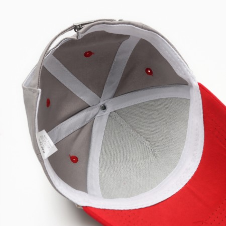 Children's cap KAFTAN R.52-54 Gray/Red-7
