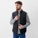 Male vest with lightning Mist, p.48, black