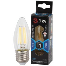 Filament era “candle”, 11 W, E27, 1430 lm, 4000k, white glow