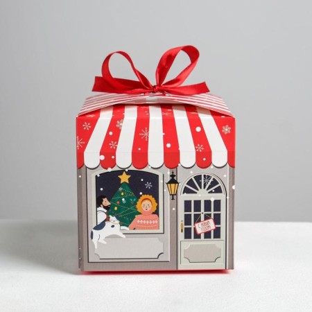 The folding box of the "Magic New Year", 12 x 12 x 12 cm, New Year-2