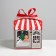 The folding box of the "Magic New Year", 12 x 12 x 12 cm, New Year