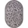 Oval Merinos Silver carpet, size 180x350 cm, color Light Gray