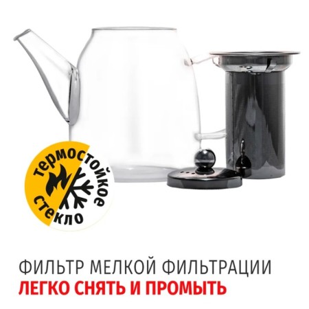 Hot teapot Olivetti GTK071 2B1, 700 ml-3