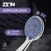 Showing watering can Zein Z0401, 4 modes, medium, d = 95 mm, plastic, chromium color