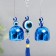 Wind Music Metal "Elephant" from the evil eye with a brush 2 bells 24 cm