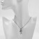 Pendant "disagreement", color silver, 48.5 cm