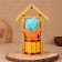 Amulet - brownie "brownie on a barrel, in the house", h = 30 cm, mix