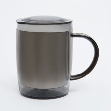 Thermal circle, 450 ml, office, retains heat 2 hours, 12 x 8.5 cm, gray