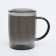 Thermal circle, 450 ml, office, retains heat 2 hours, 12 x 8.5 cm, gray