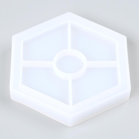 Form Silicone universal "hexagon", product size 11.6 × 10.1 × 1.2 cm-3