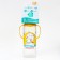 A bottle for feeding "Trend. Lama ”, classic throat, 250 ml., 3 months, cylinder, with handles, turquoise color