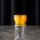 Mill for spices, plastic mechanism, 115 ml (45-80 gr), yellow color
