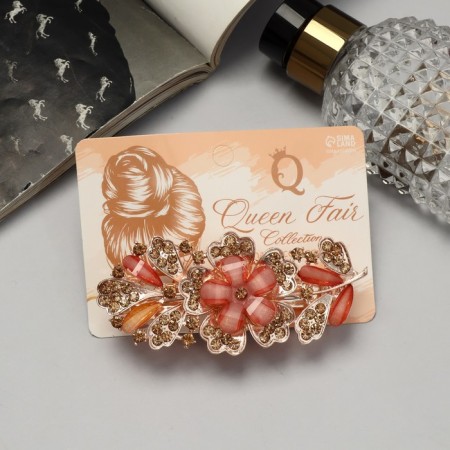 Halfish hair clip "Mianna" 8.5 cm-2