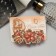 Halfish hair clip "Mianna" 8.5 cm