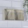 Organizer for storage, 2 sections, 22.5 × 13.5 × 12 cm, milk/transparent color