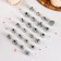 Set of pastry nozzles, d = 2 cm, 24 pcs, in the case, mix nozzles