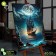 Picture on numbers with luminous paint, 40 × 50 cm "Ship in the Moonlight" 26 colors