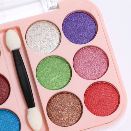Palette of shadows for eyelids 12 colors-4