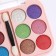 Palette of shadows for eyelids 12 colors