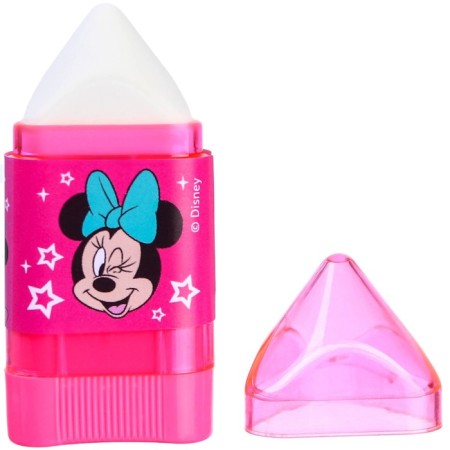 Sharpen with an eraser, plastic, Minnie Mouse and unicorn-3