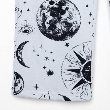 Women's pajamas (T -shirt and trousers) KAFTAN MAGIC Night p. 40-42, white-11