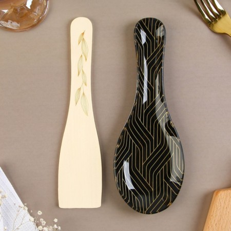Set "Geometry", stand under the spoon, spatula-1