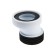 Fan pipe for the toilet "Ani Plast" W0220, eccentric, 20 mm