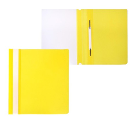 Calligrata, A5, 180 μm, yellow, transparent top folder