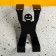 Hanger on the door "man" 9x4.5x4cm, black