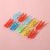 Brongs for sewing, 3 × 0.5 × 0.3 cm, 10 pcs, color colorful
