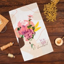 Towel of the kitchen shade You are beautiful, 35x60 cm, 100% cotton, 160g/m2