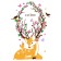 Interior stickers "deer", children's, decor on the wall, panel 120 x 82 cm