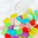 Lighting decor "Galka" mix, 100g / faction 2-3cm