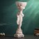 Figure pot "Angel with roses", aged, 1.8 l/ 24x24x70cm