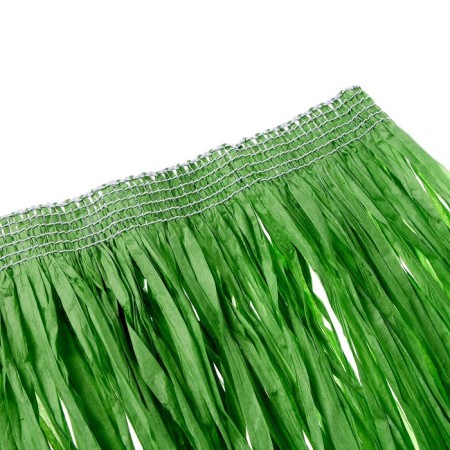 Hawaiian skirt, 60 cm, green color-2