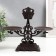 Cast iron candle for 2 candles "Libra" 21x9x24 cm